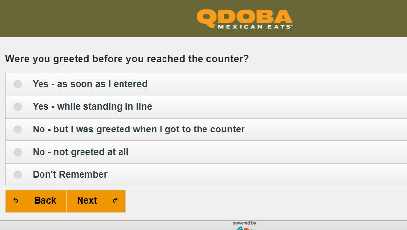 Qdobalistens.com - Get Free Chips - Qdoba Listens Survey