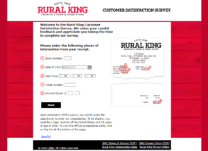 Ruralking.com/survey - Win $150 Gift - Rural King Survey
